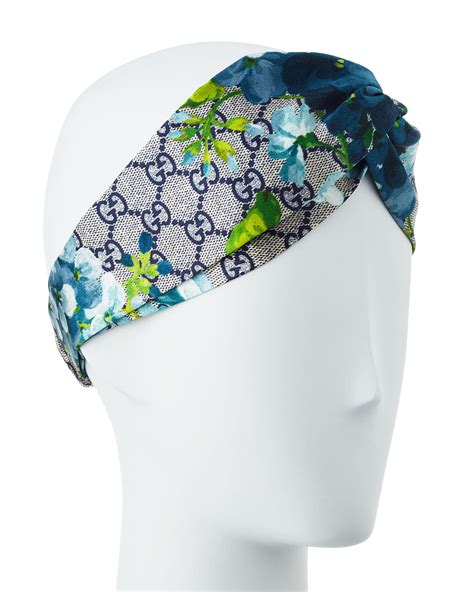 gucci gg blooms silk headband|farfetch Gucci headbands.